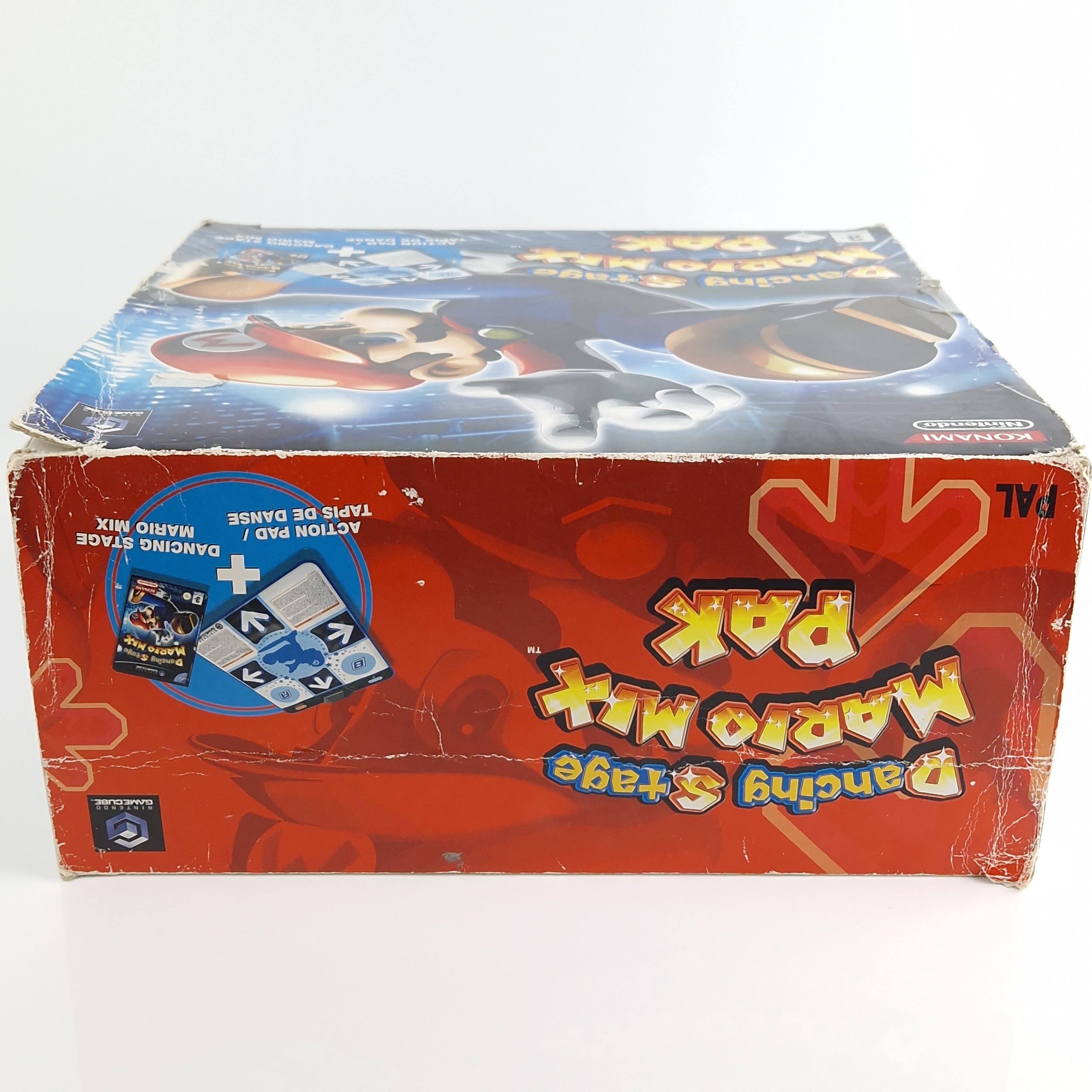 Nintendo Gamecube Spiel : Dancing Stage Mario Mix - Tanzmatte + Spiel OVP PAL
