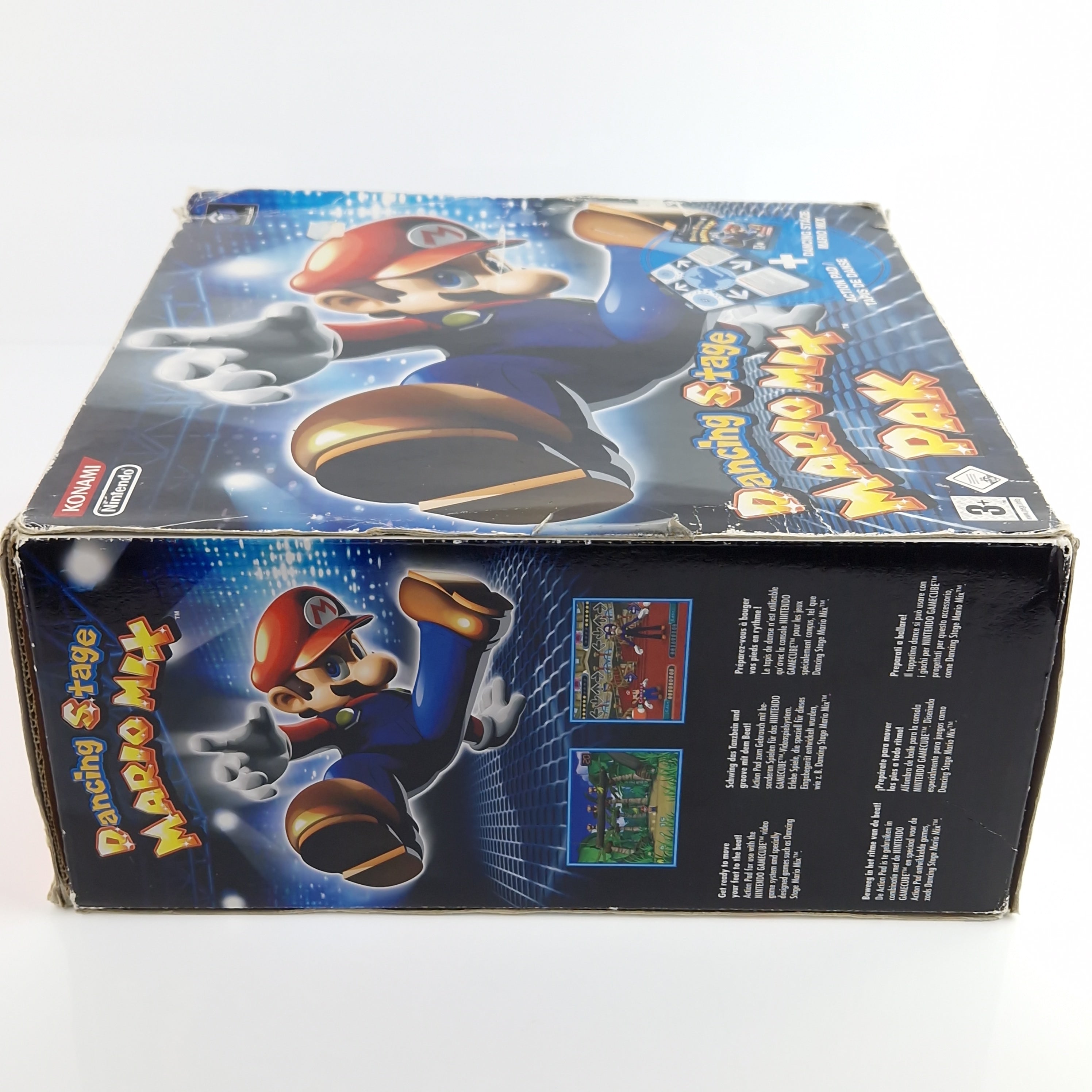 Nintendo Gamecube Spiel : Dancing Stage Mario Mix - Tanzmatte + Spiel OVP PAL