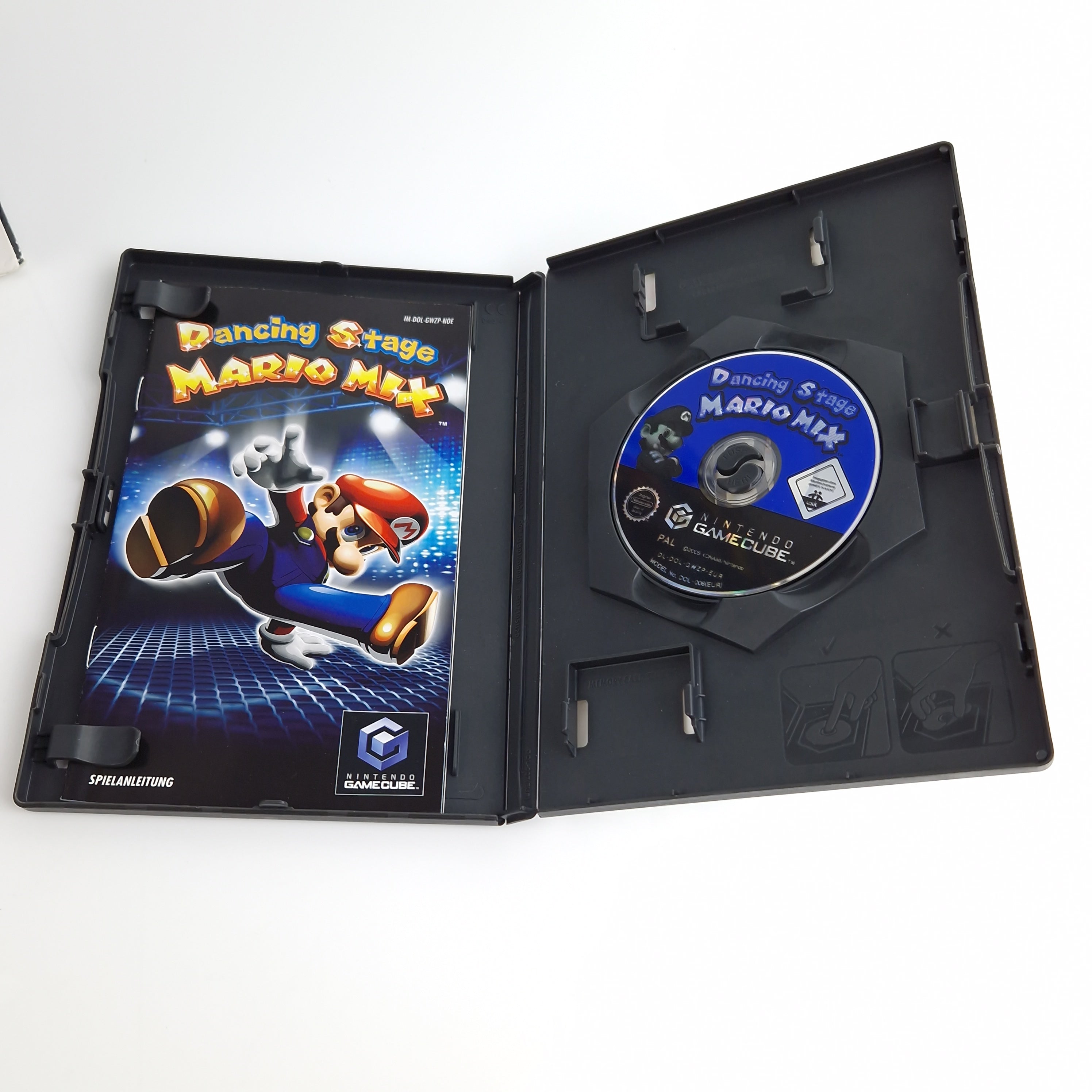 Nintendo Gamecube Spiel : Dancing Stage Mario Mix - Tanzmatte + Spiel OVP PAL