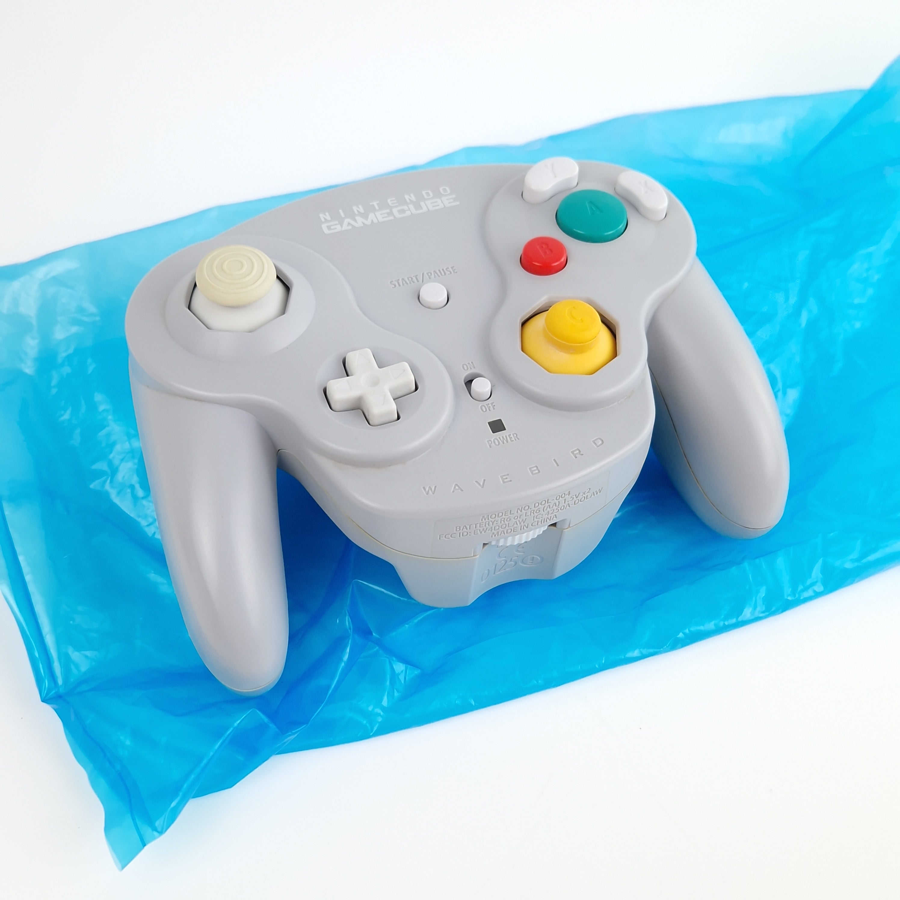 Nintendo Gamecube Zubehör : Wavebird Controller Gamepad Wireless - OVP PAL