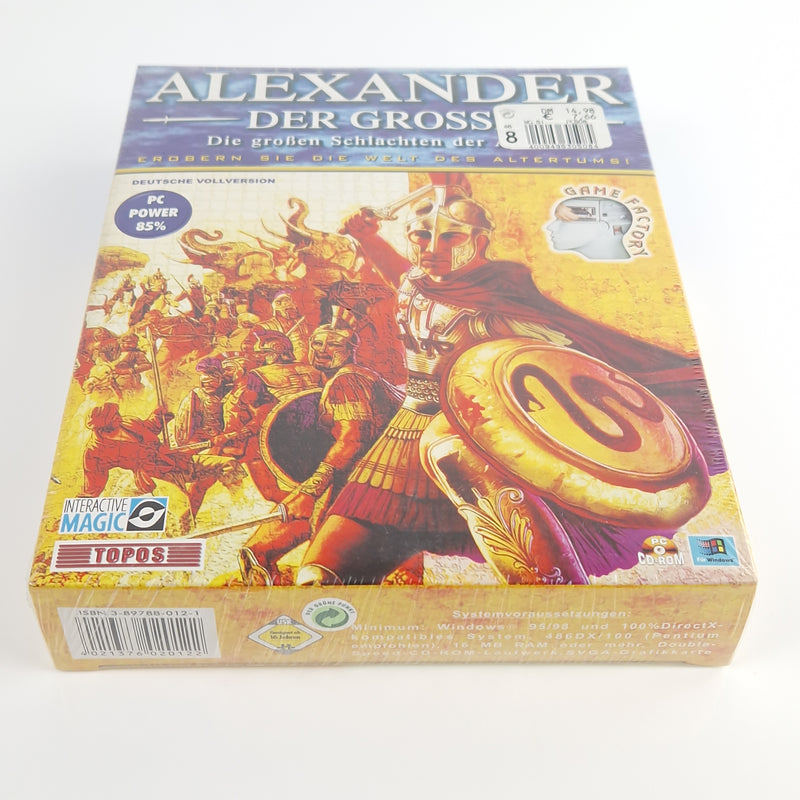 PC Spiel : Alexander Der Grosse - Computer CD-ROM OVP BOX NEU NEW SEALED