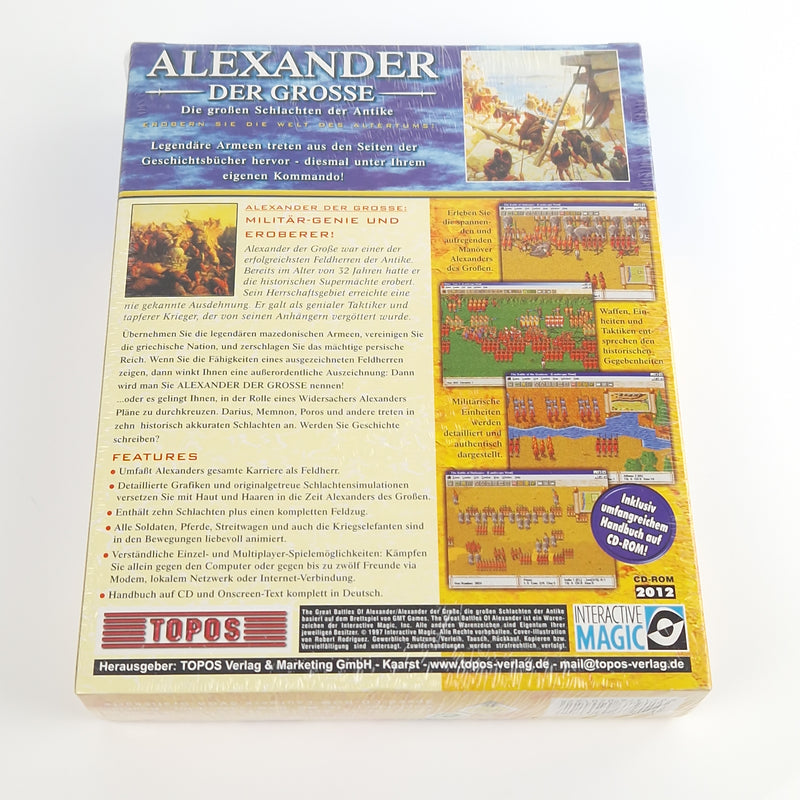 PC Spiel : Alexander Der Grosse - Computer CD-ROM OVP BOX NEU NEW SEALED