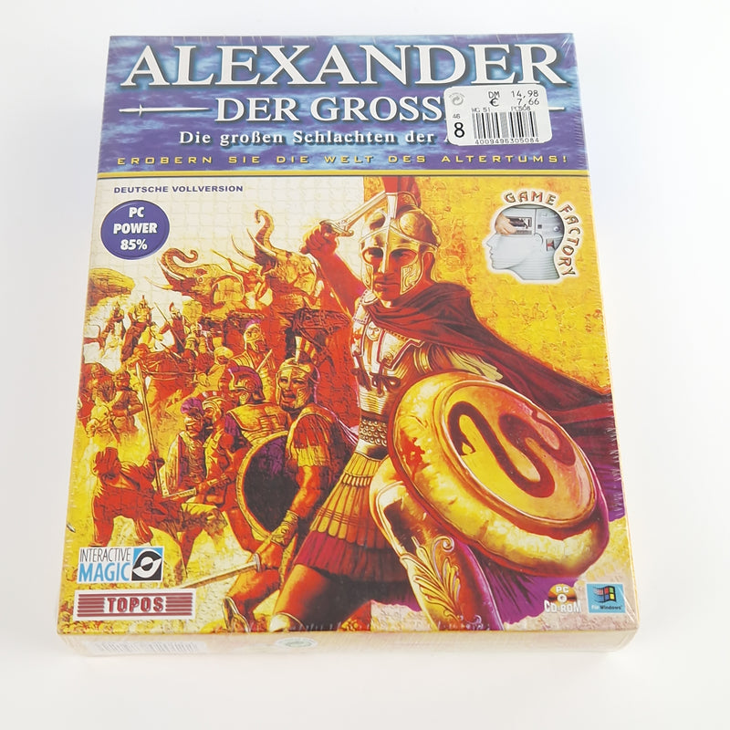 PC Spiel : Alexander Der Grosse - Computer CD-ROM OVP BOX NEU NEW SEALED