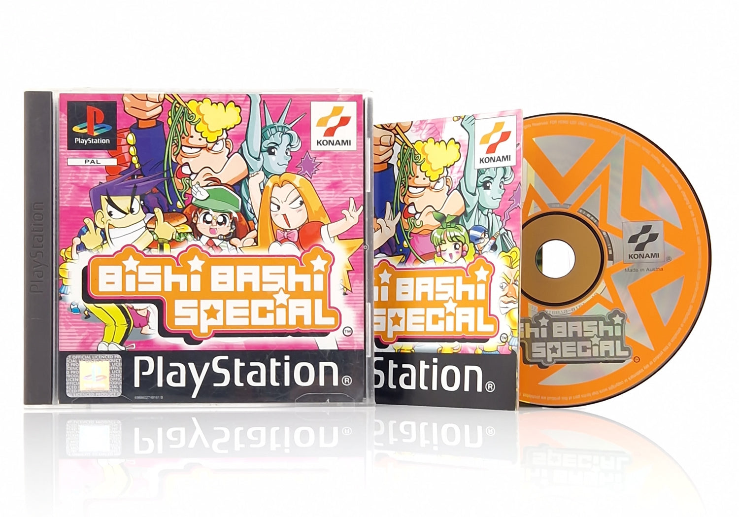 Playstation 1 Spiel : Bishi Bashi Special - Sony PS1 PSX PSone | CD Anl. OVP PAL