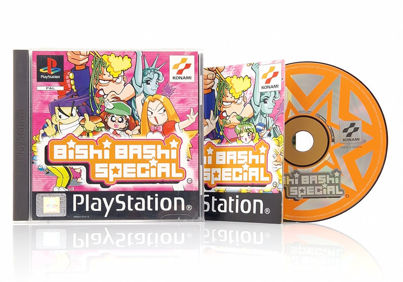 Playstation 1 Spiel : Bishi Bashi Special - Sony PS1 PSX PSone | CD Anl. OVP PAL
