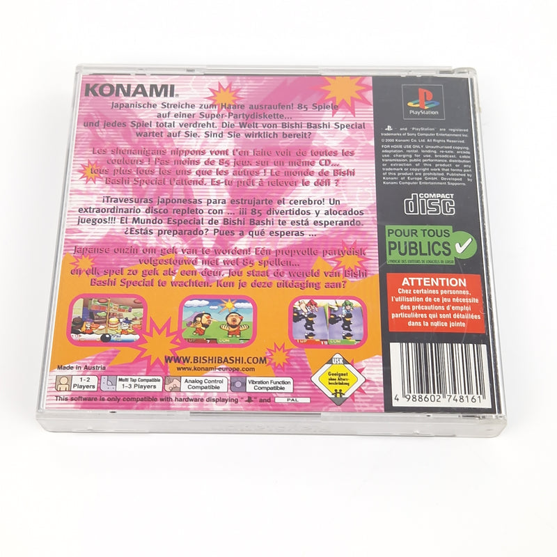 Playstation 1 Spiel : Bishi Bashi Special - Sony PS1 PSX PSone | CD Anl. OVP PAL