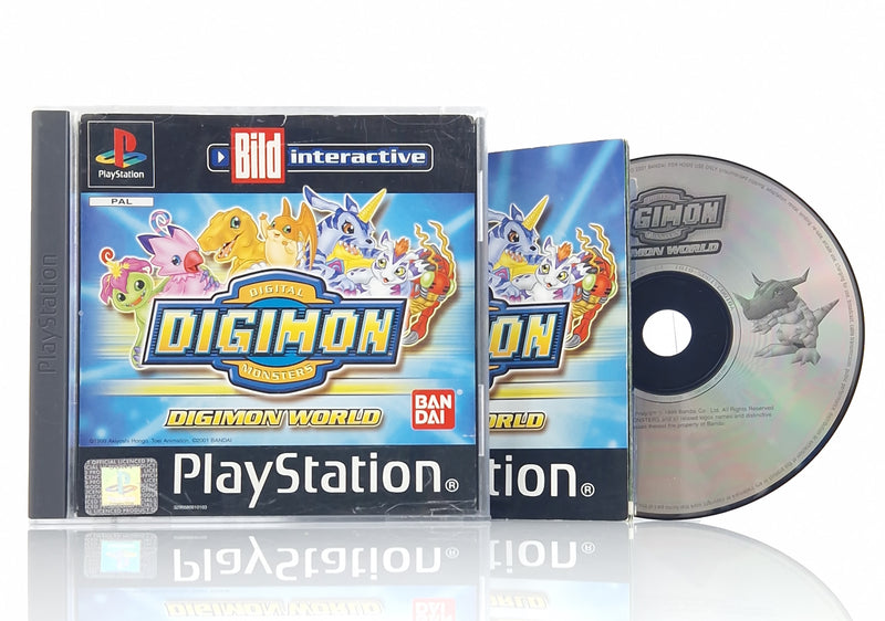Playstation 1 Spiel :  Digimon World - PS1 PSX PSone | CD Anl OVP PAL