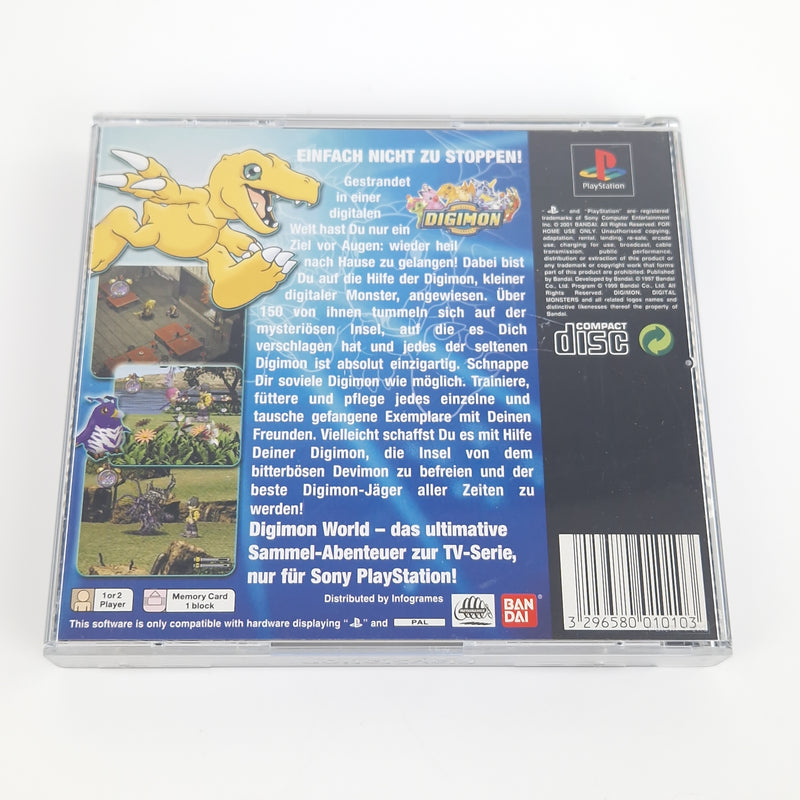 Playstation 1 Spiel :  Digimon World - PS1 PSX PSone | CD Anl OVP PAL
