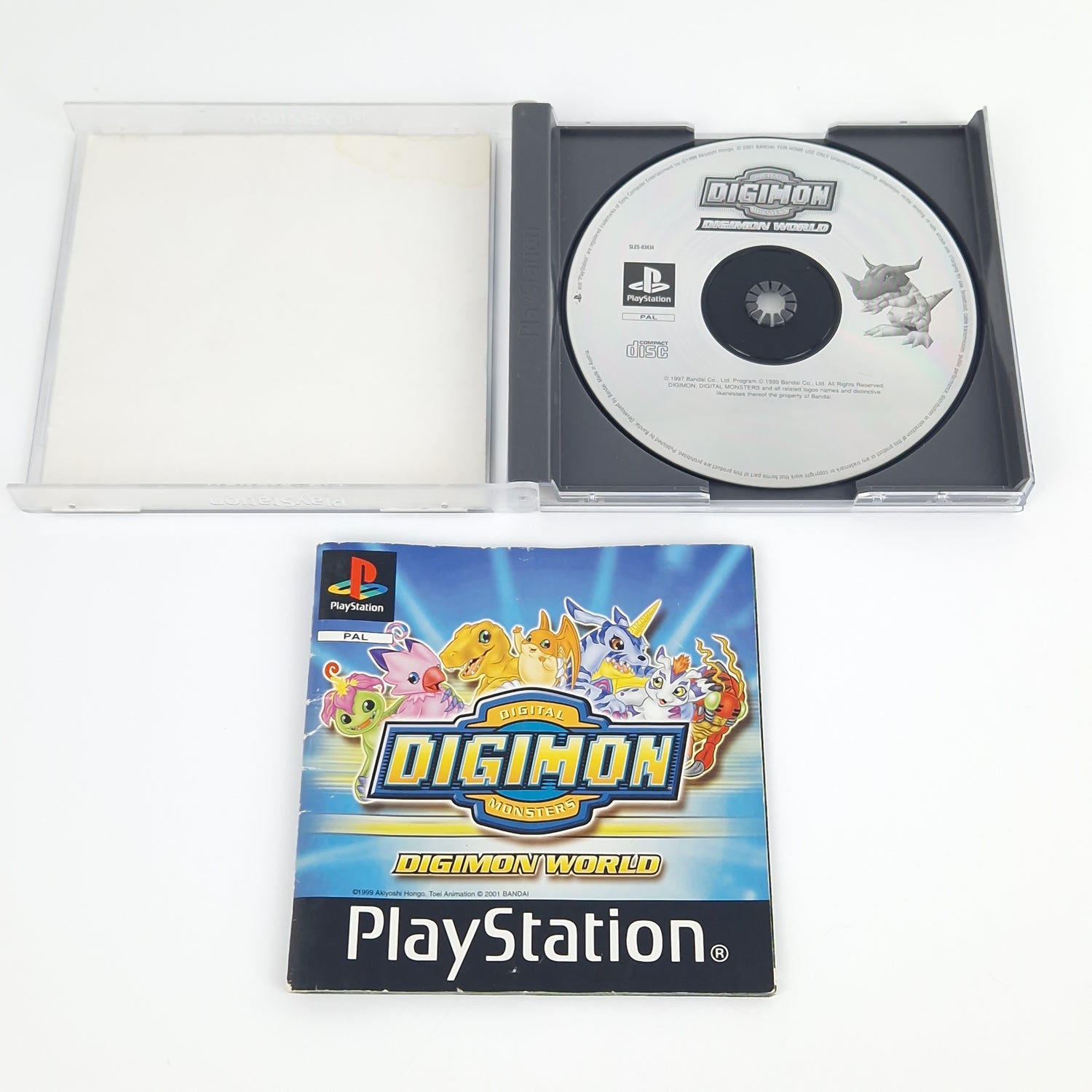Playstation 1 Spiel :  Digimon World - PS1 PSX PSone | CD Anl OVP PAL