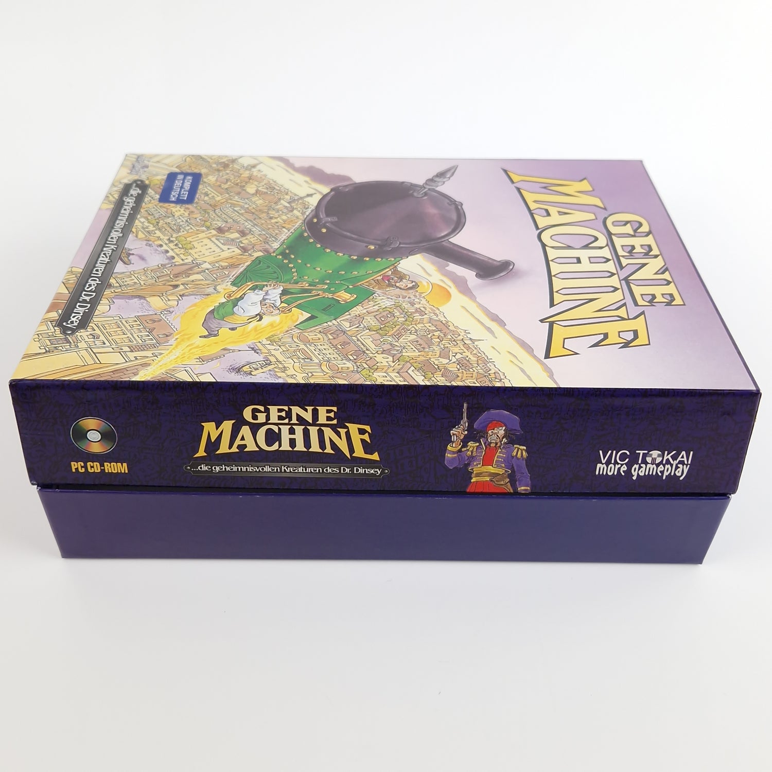 PC Spiel : GENE Machine - Computer CD-ROM Big Box OVP PAL EUROBOX