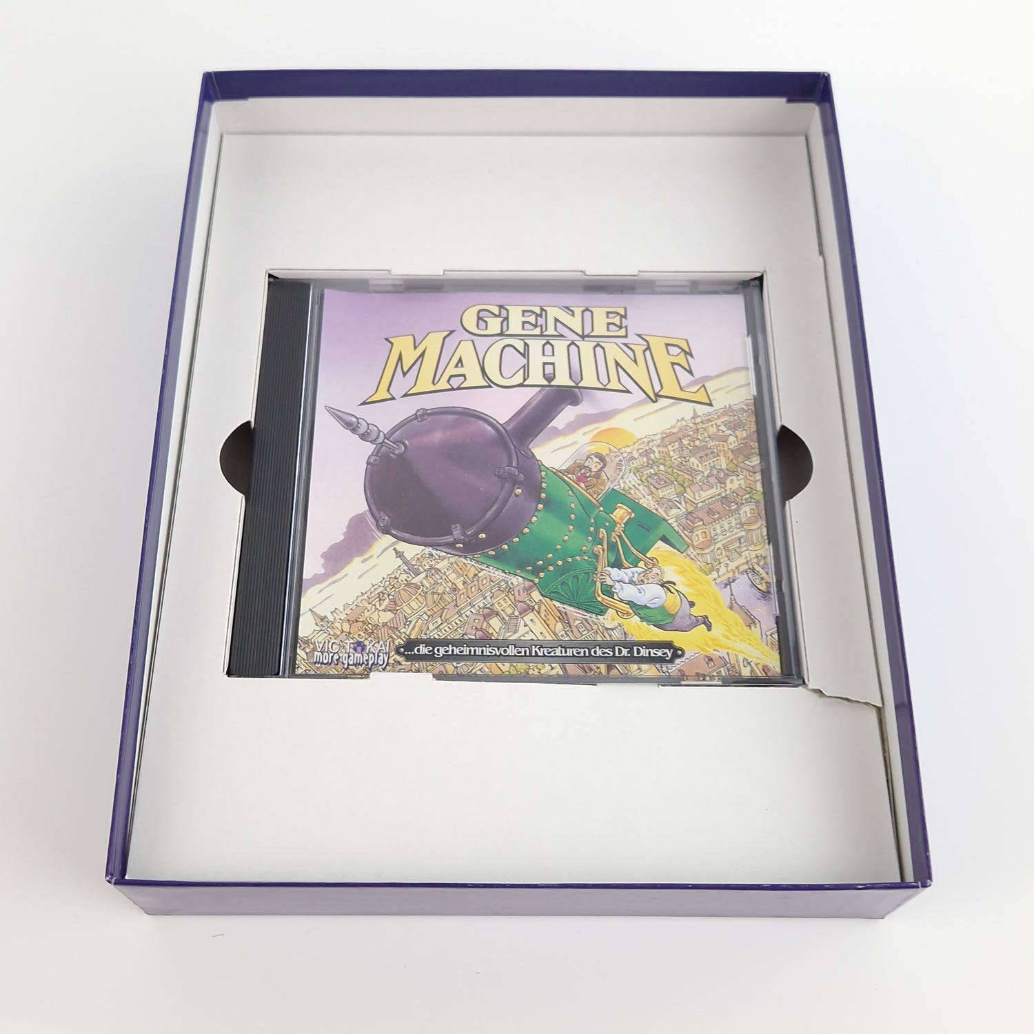 PC Spiel : GENE Machine - Computer CD-ROM Big Box OVP PAL EUROBOX