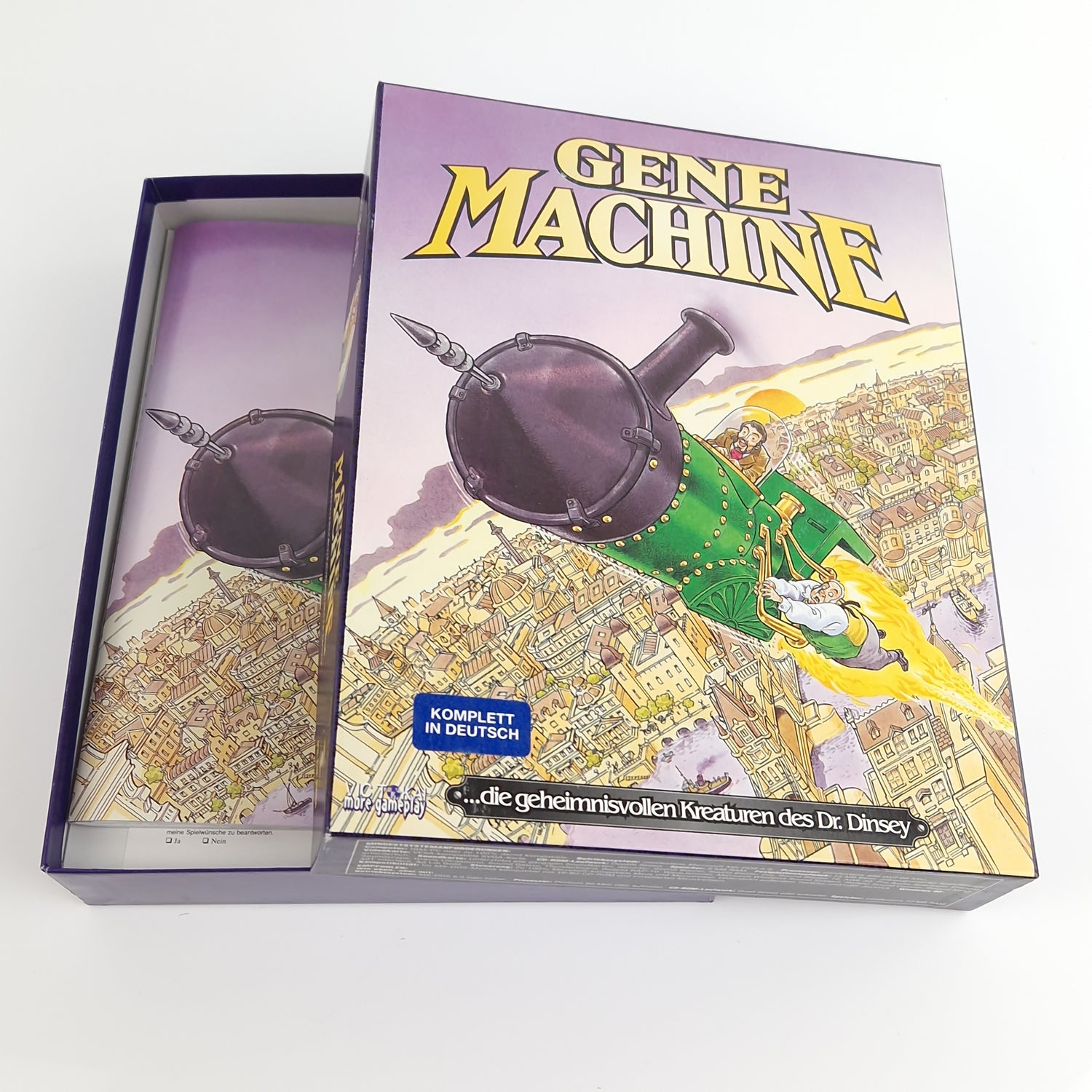 PC Spiel : GENE Machine - Computer CD-ROM Big Box OVP PAL EUROBOX