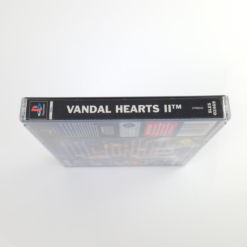 Playstation 1 Spiel : Vandal Hearts II + Demo & official Strategy Guide - PS1
