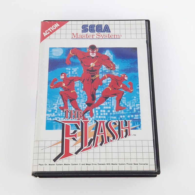 Sega Master System Spiel : The Flash - Modul Anleitung OVP | MS PAL Cartridge