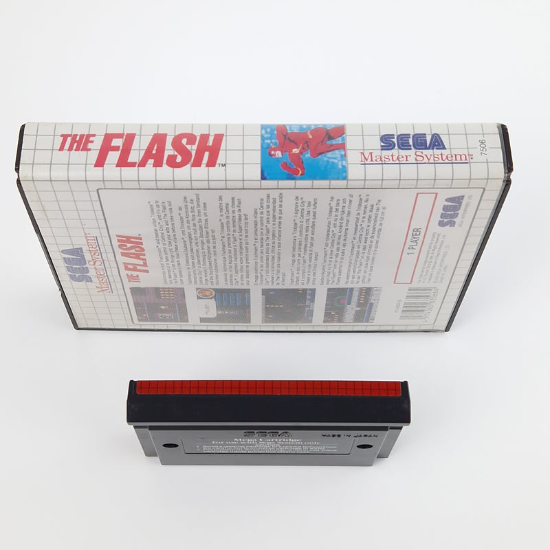 Sega Master System Spiel : The Flash - Modul Anleitung OVP | MS PAL Cartridge