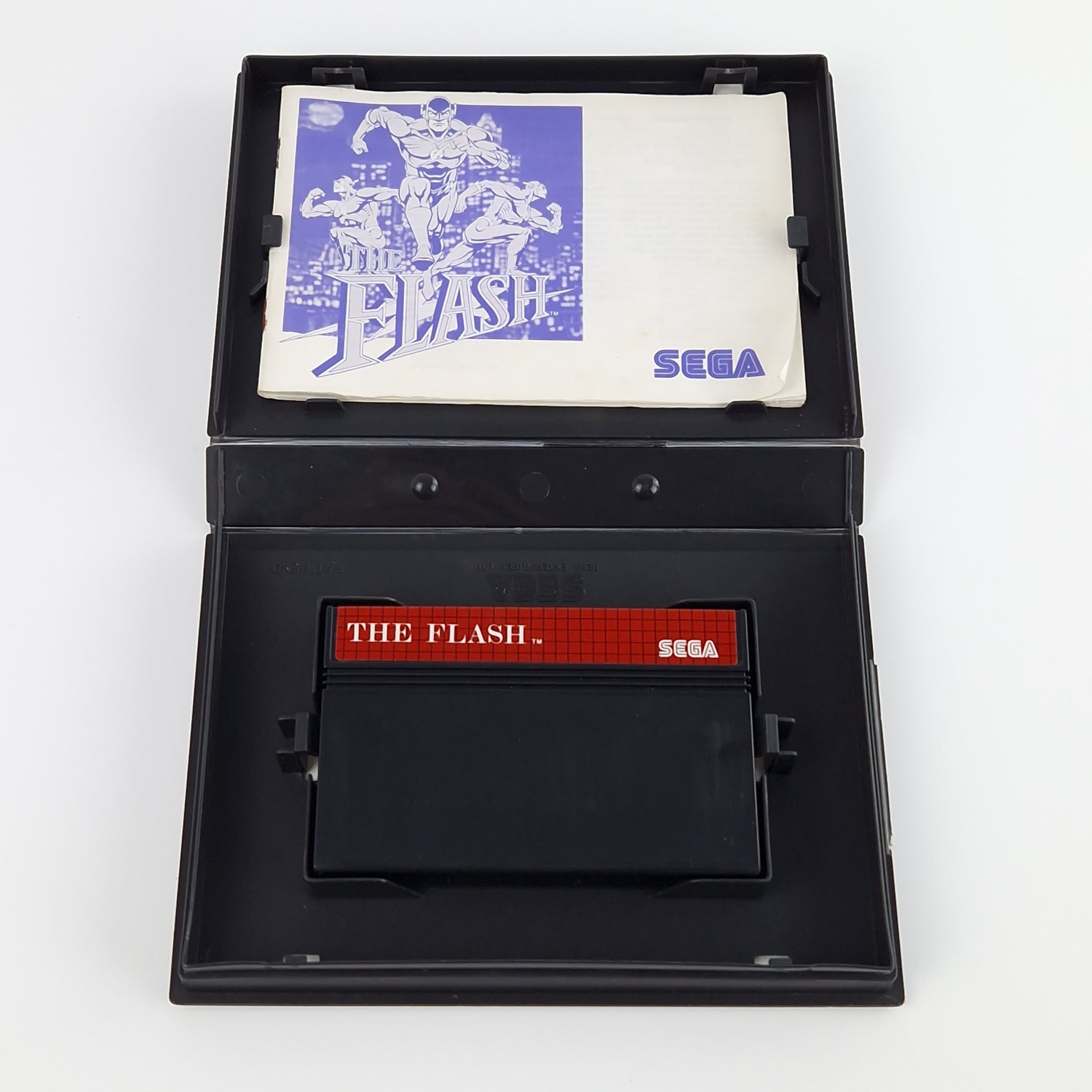 Sega Master System Spiel : The Flash - Modul Anleitung OVP | MS PAL Cartridge