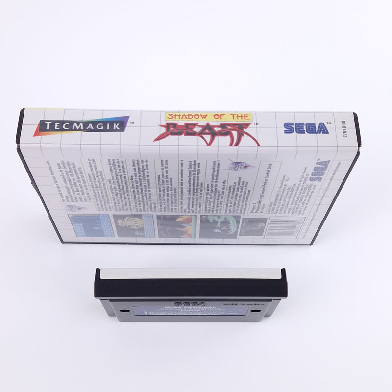 Sega Master System Spiel : Shadow of the Beast - Modul OVP Anleitung PAL MS