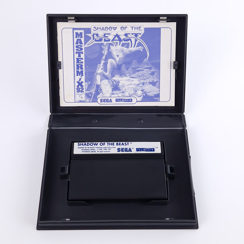 Sega Master System Spiel : Shadow of the Beast - Modul OVP Anleitung PAL MS