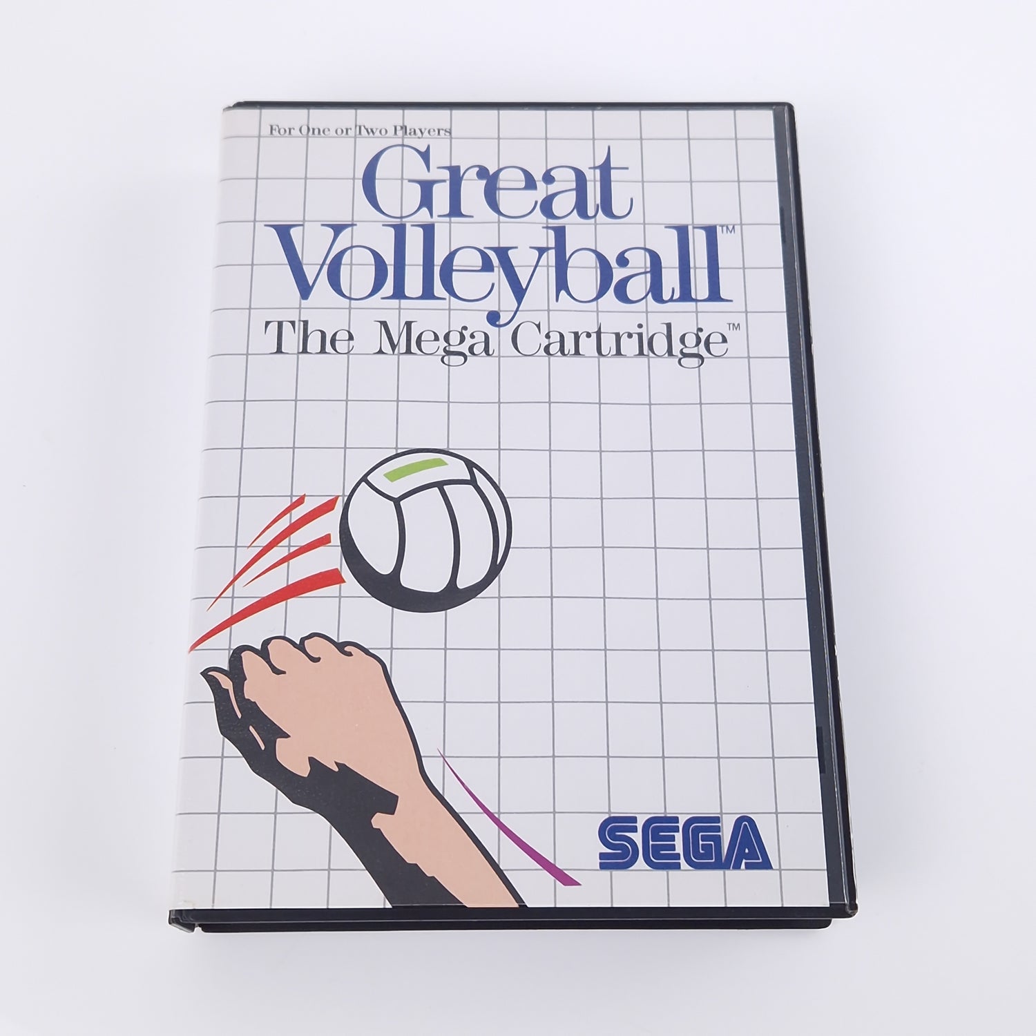 Sega Master System Spiel : Great Volleyball - Modul OVP Anleitung PAL MS