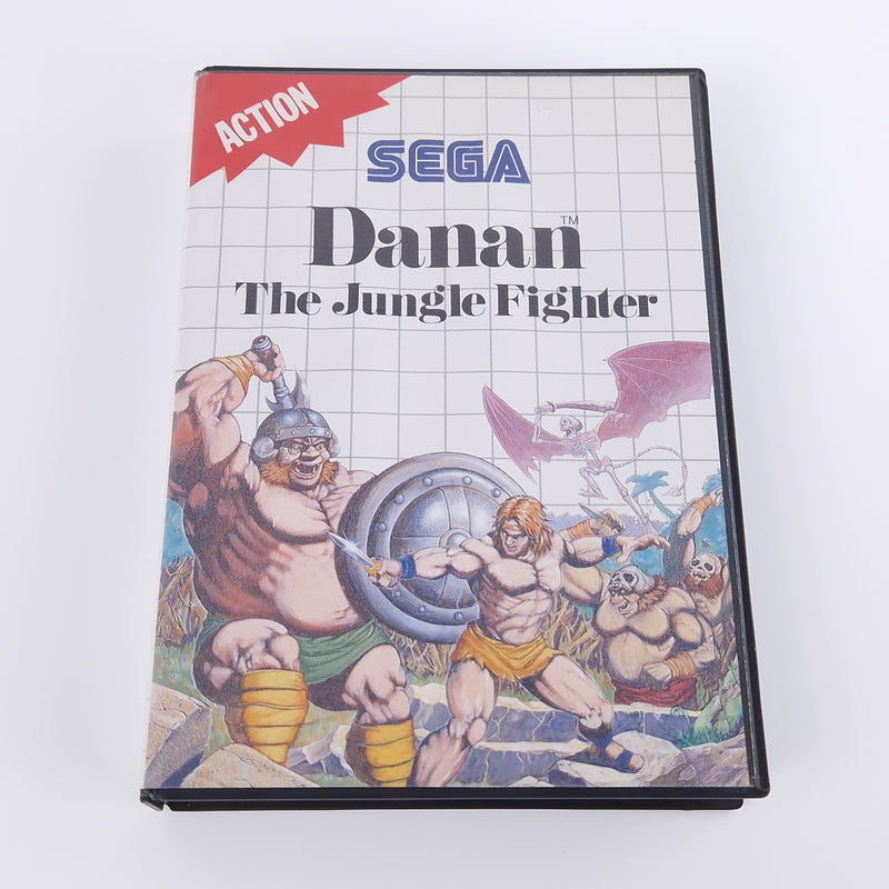 Sega Master System Spiel : Danan The Jungle Fighter - Modul OVP Anleitung PAL