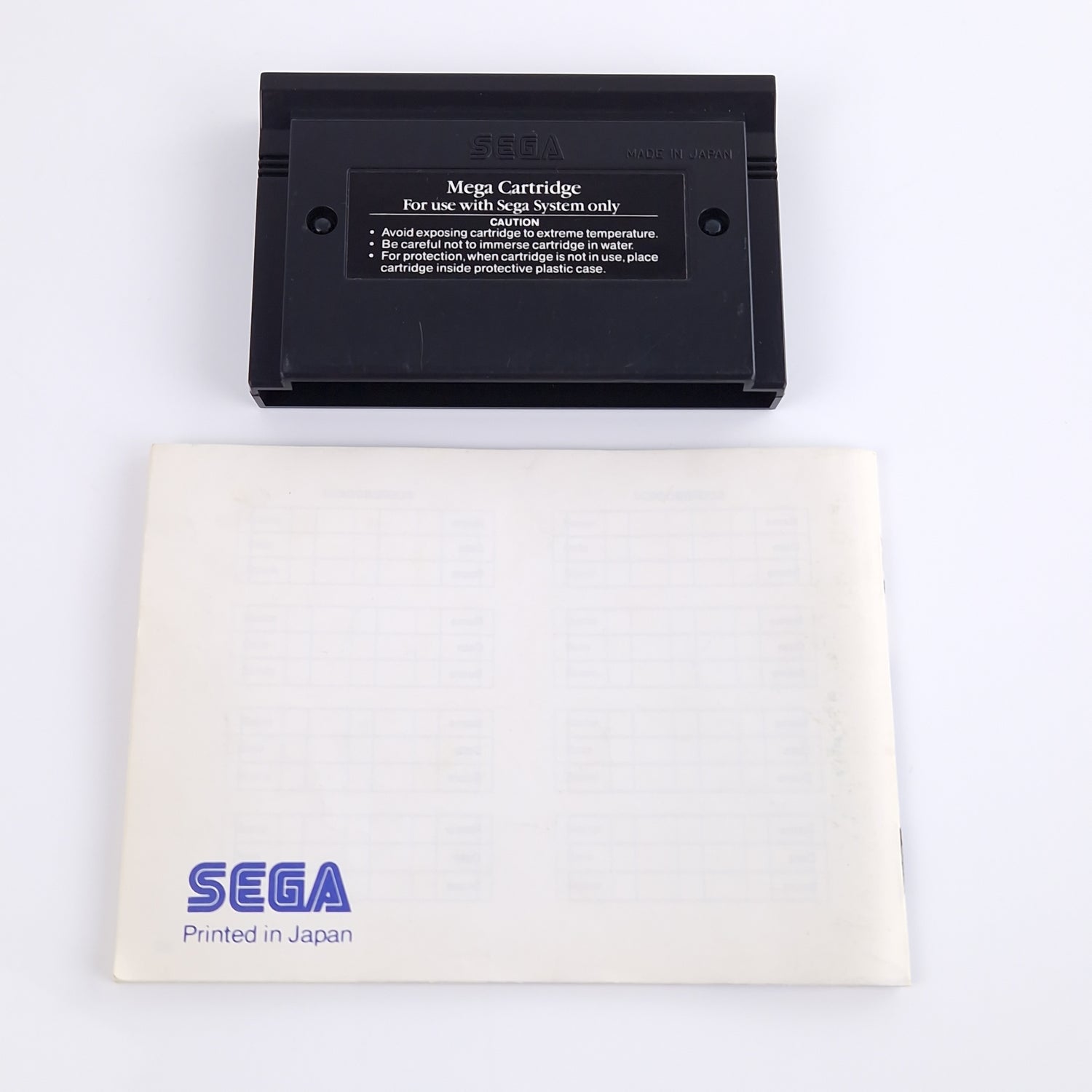 Sega Master System Spiel : Danan The Jungle Fighter - Modul OVP Anleitung PAL