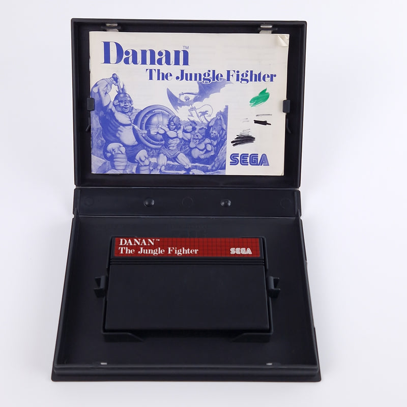 Sega Master System Spiel : Danan The Jungle Fighter - Modul OVP Anleitung PAL