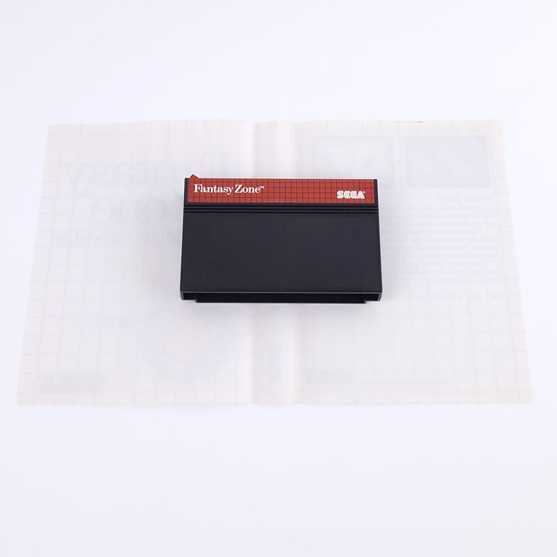 Sega Master System Spiel : Fantasy Zone - Modul OVP Anleitung PAL MS