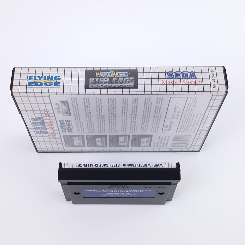 Sega Master System Spiel : WWF Wrestle Mania Steel Cage Challenge  OVP Wrestling