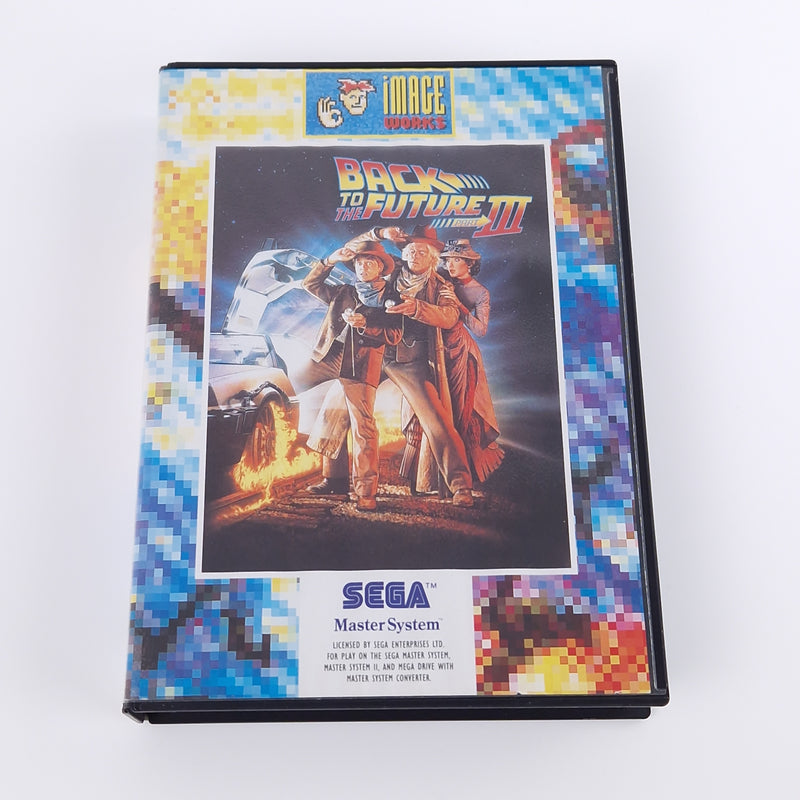 Sega Master System Spiel : Back to the Future III - Modul Anleitung OVP | PAL MS