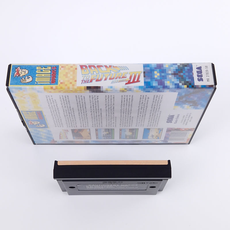 Sega Master System Spiel : Back to the Future III - Modul Anleitung OVP | PAL MS