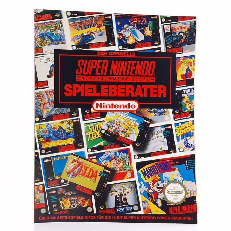 Der offizielle Super Nintendo Spieleberater - Guide Book Lösungsbuch SNES
