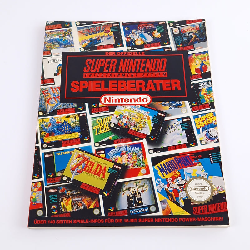 Der offizielle Super Nintendo Spieleberater - Guide Book Lösungsbuch SNES