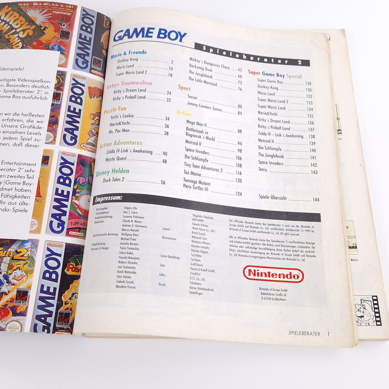 Der offizielle Game Boy Spieleberater 2 - Guide Book Lösungsbuch GB Gameboy