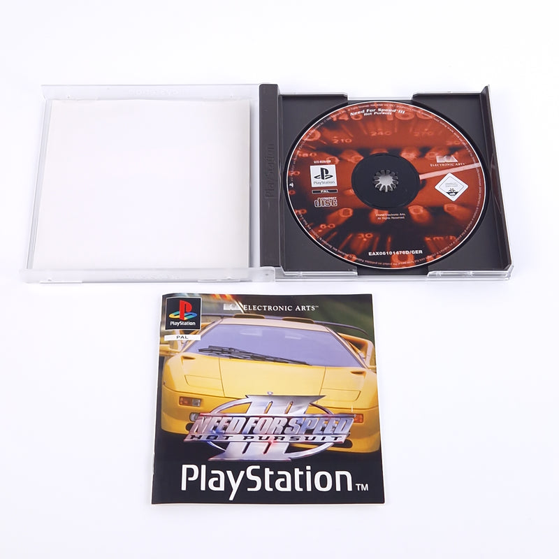 Playstation 1 Spiel : Need for Speed III Hot Pursuit - CD Anleitung OVP | PS1