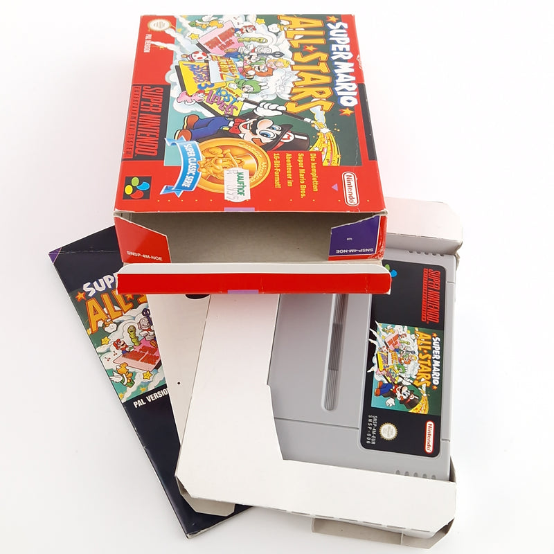 Super Nintendo Spiel : Super Mario Allstars - Modul Anl OVP | SNES PAL NOE