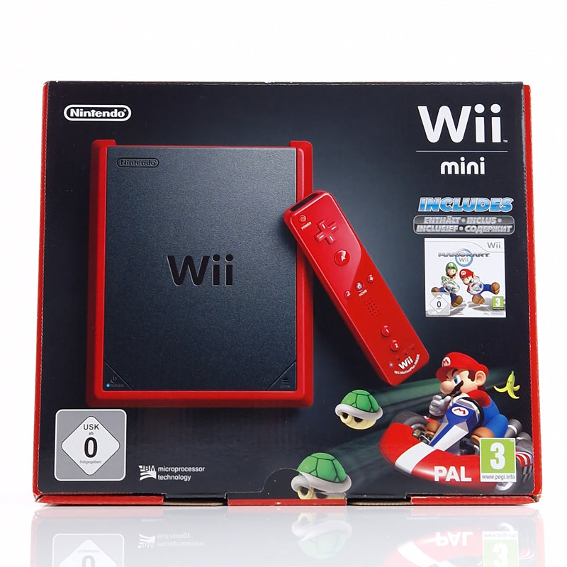 Nintendo Wii Mini Konsole Mario Kart Bundle - unbenutzt NEW NEU OVP Console [2]