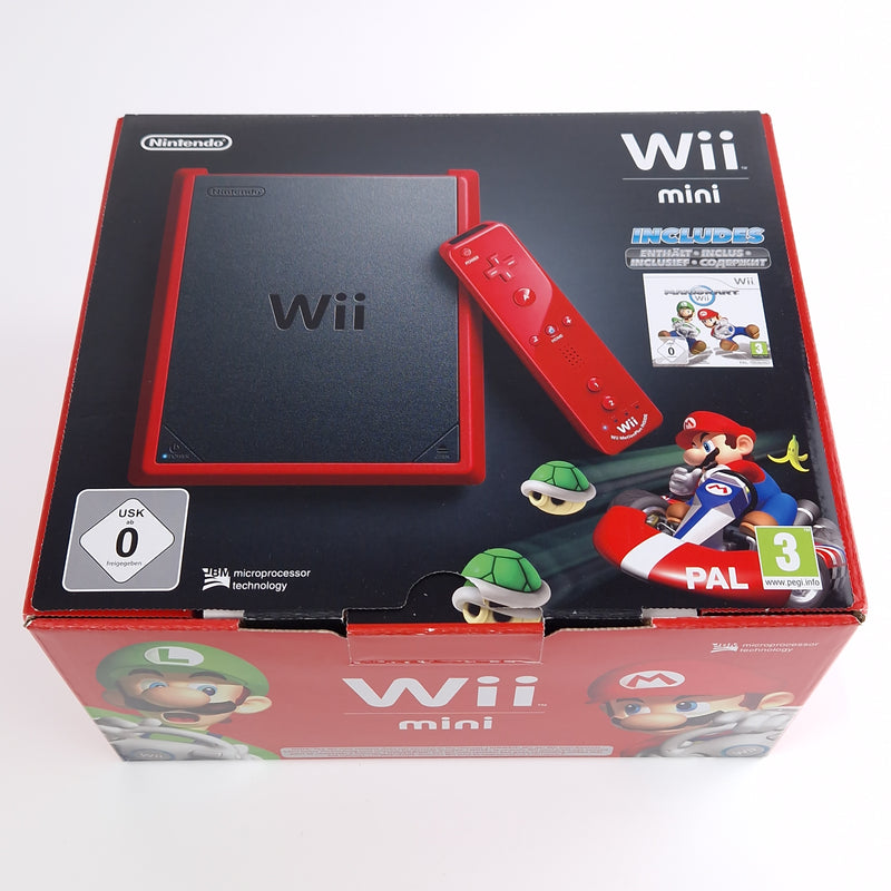 Nintendo Wii Mini Konsole Mario Kart Bundle - unbenutzt NEW NEU OVP Console [2]