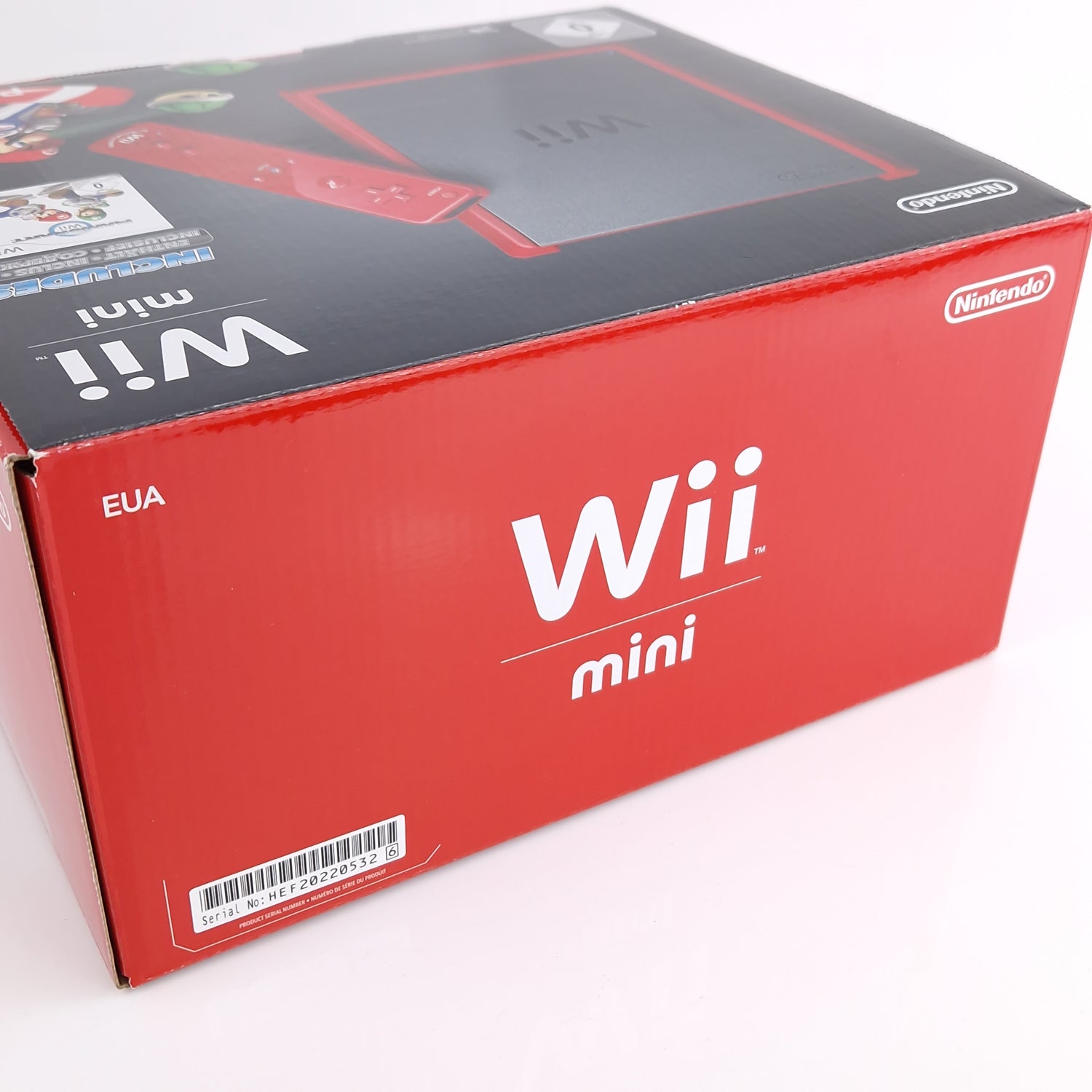 Nintendo Wii Mini Konsole Mario Kart Bundle - unbenutzt NEW NEU OVP Console [2]