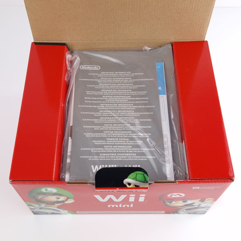 Nintendo Wii Mini Konsole Mario Kart Bundle - unbenutzt NEW NEU OVP Console [2]