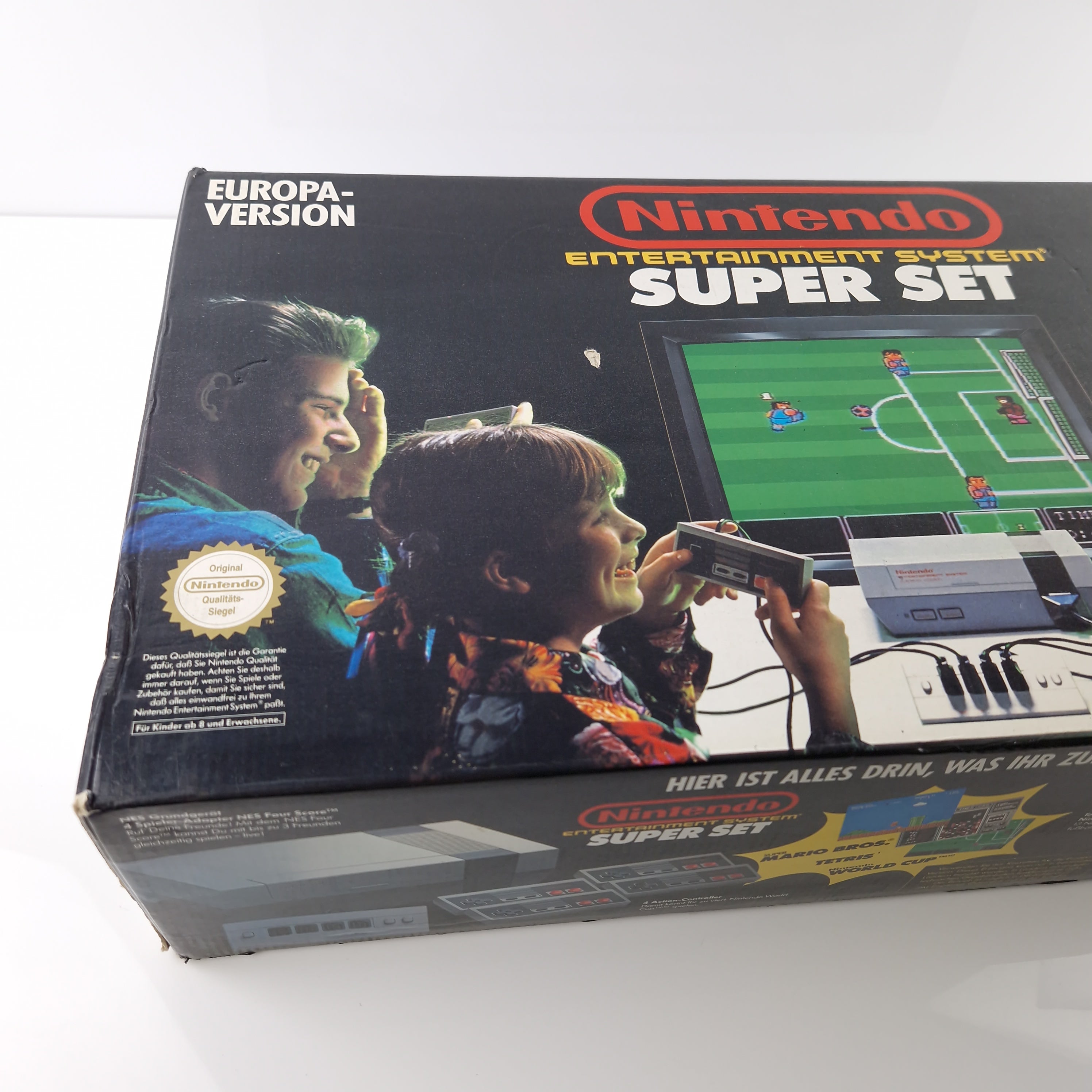 Nintendo NES Konsole : Super Set 4 Players Bundle - OVP defekt unvollständig