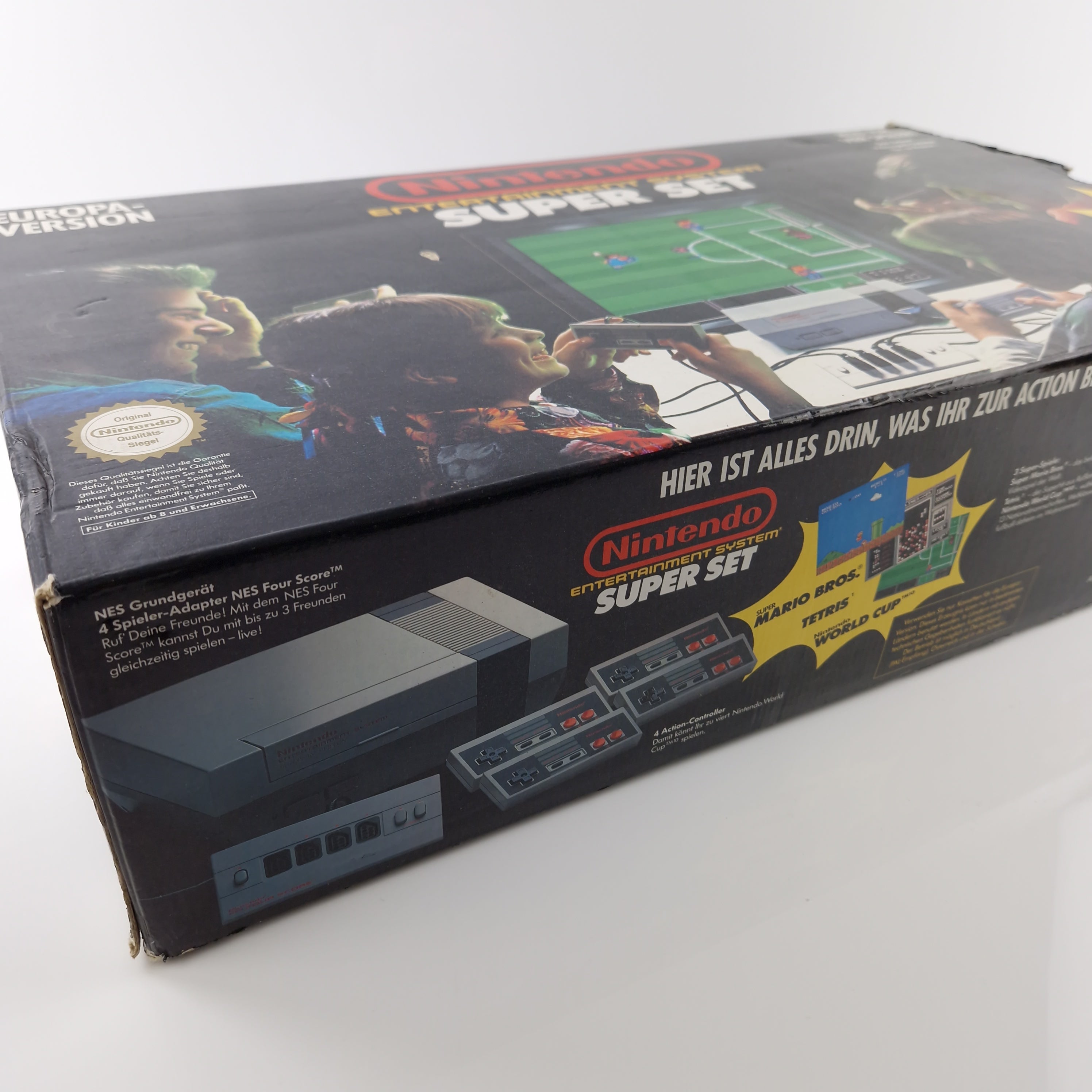 Nintendo NES Konsole : Super Set 4 Players Bundle - OVP defekt unvollständig