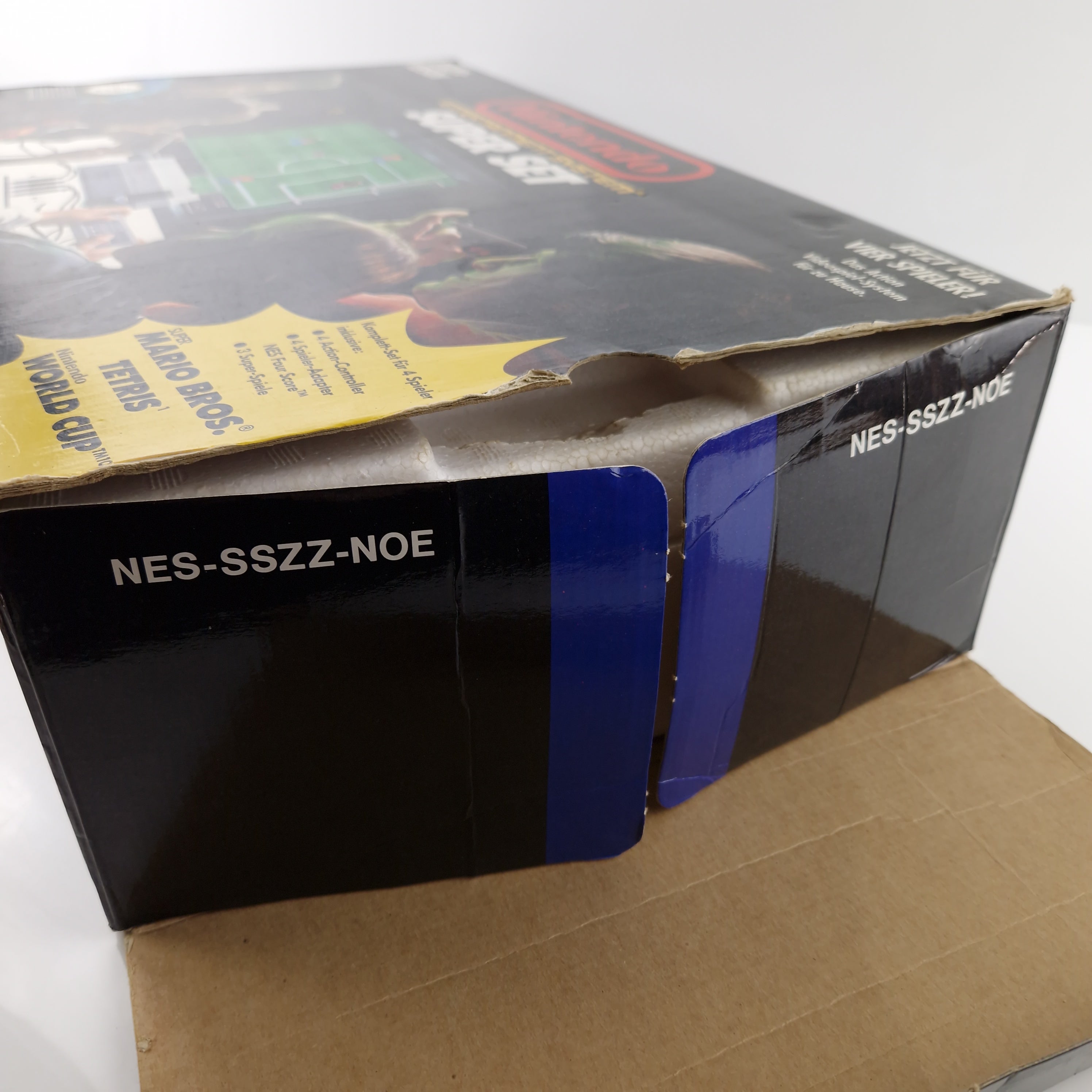 Nintendo NES Konsole : Super Set 4 Players Bundle - OVP defekt unvollständig