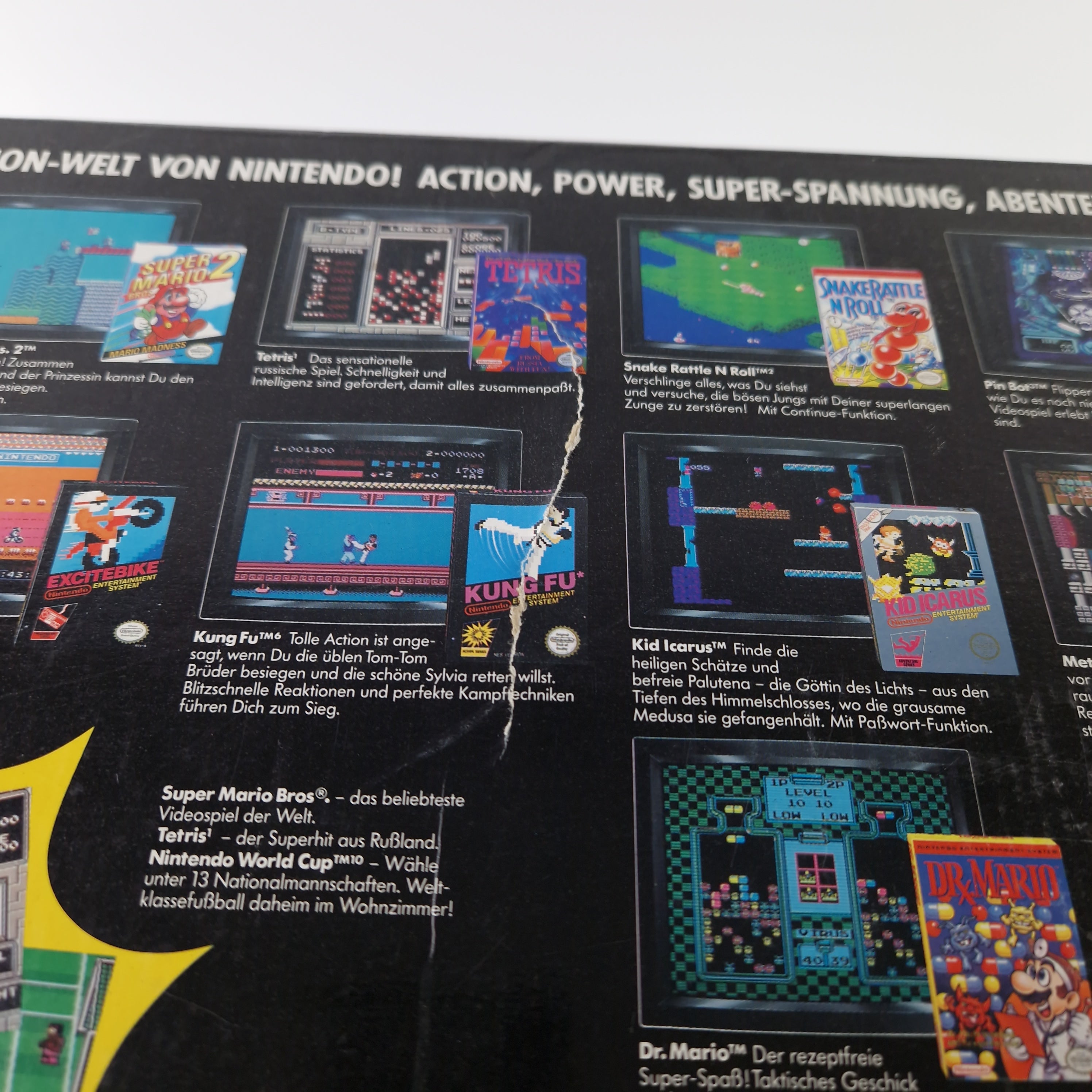 Nintendo NES Konsole : Super Set 4 Players Bundle - OVP defekt unvollständig