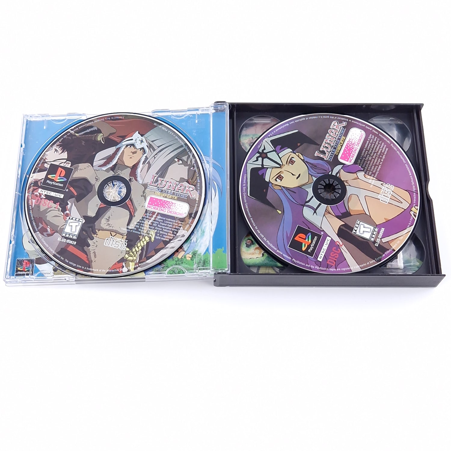 Playstation 1 Spiel : Lunar Silver Star Story Complete - NTSC-U/C USA PS1 PSX