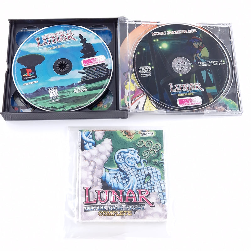 Playstation 1 Spiel : Lunar Silver Star Story Complete - NTSC-U/C USA PS1 PSX