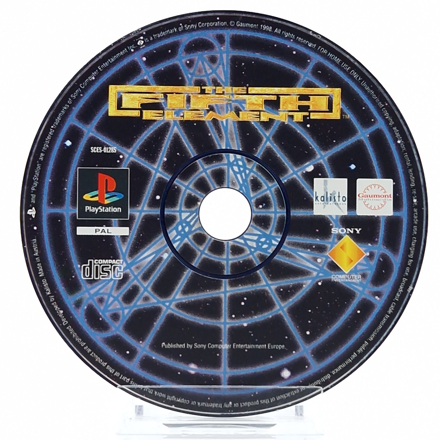 Playstation 1 Spiel : The Fifth Element - lose PS1 PSX CD ohne OVP PAL