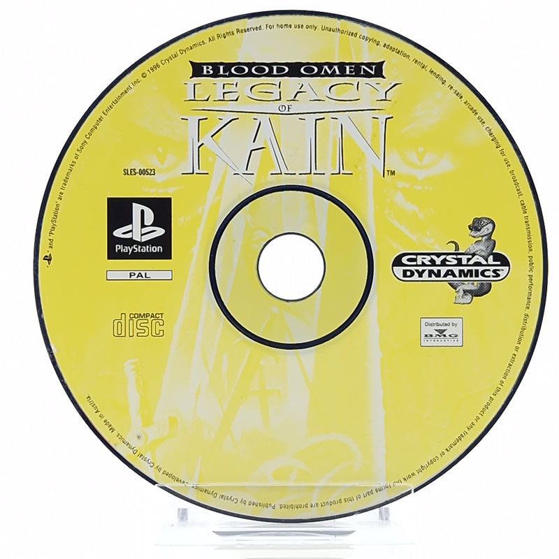 Playstation 1 Spiel : Blood Omen Legacy of Kain -  PS1 PSX PSone / nur CD PAL