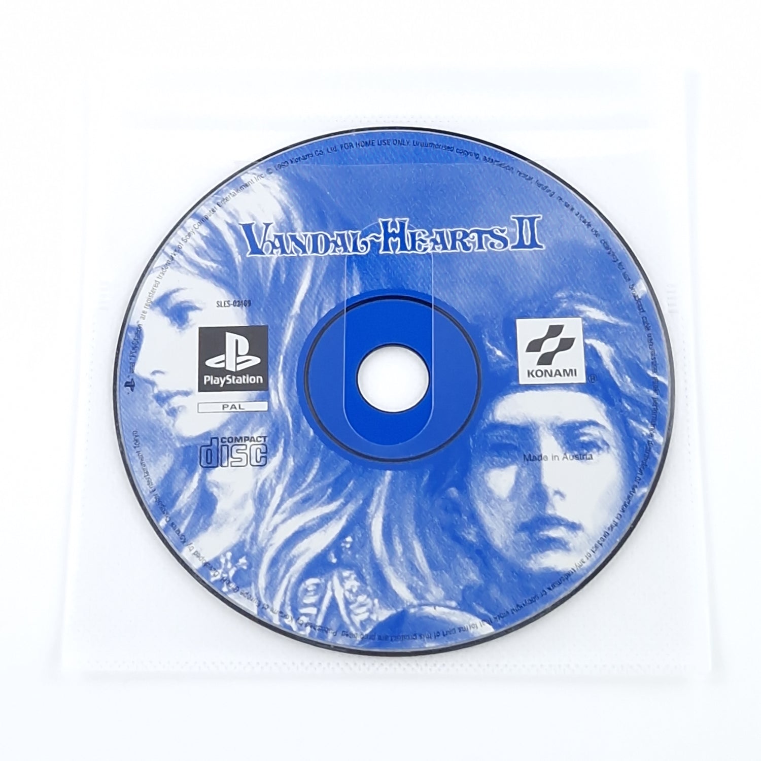 Playstation 1 Spiel : Vandal Hearts II -  PS1 PSX PSone / nur CD PAL