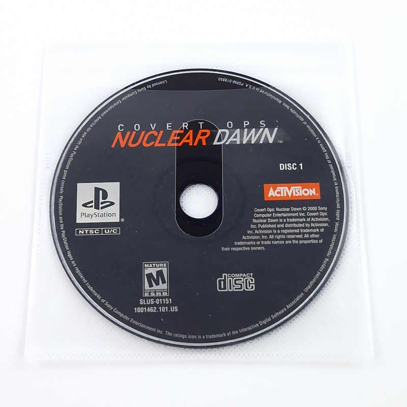 Playstation 1 Spiel : Covert OPS Nuclear Dawn -  PS1 PSX PSone / CD NTSC-U/C USA
