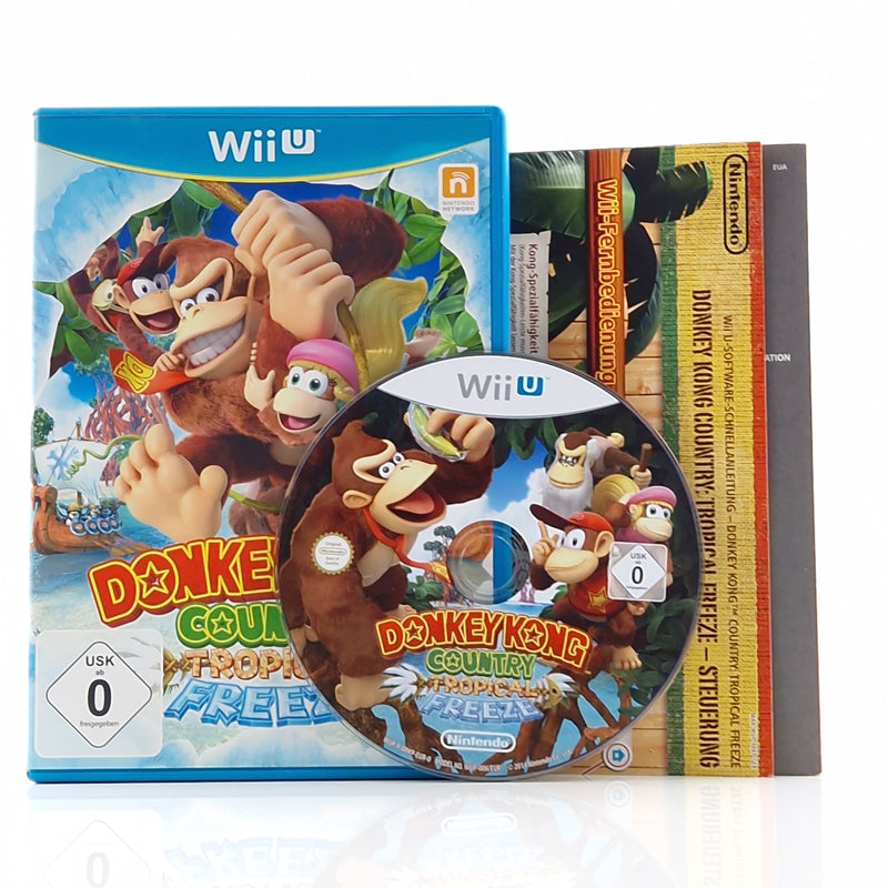 Nintendo Wii U Spiel : Donkey Kong Country Tropical Freeze - CD Anleitung OVP